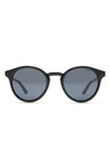 LE SPECS WHIRLWIND 50MM ROUND SUNGLASSES