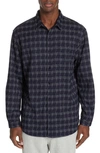 Stampd Core Flannel Shirt In Dusty Blue