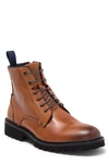 Paisley & Gray Bethnal Lace-up Boot In Honey