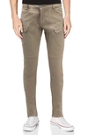 X-ray Stretch Twill Slim Fit Cargo Pants In Green