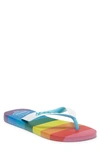 HAVAIANAS TOP PRIDE SOLE FLIP FLOP