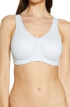 Wacoal Simone Seamless Underwire Sports Bra In Arctic Ice