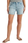Jag Jeans Alex Boyfriend Denim Shorts In Skylight