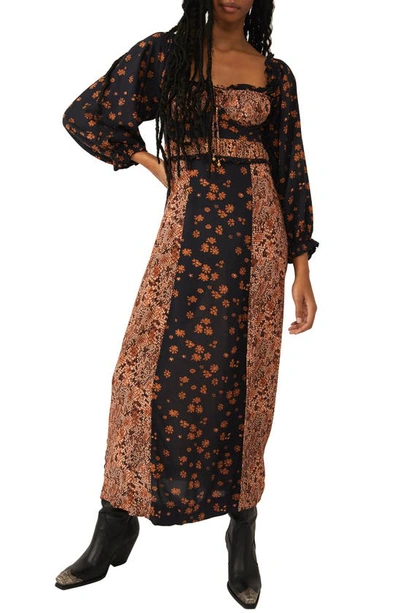 tigerlily long sleeve dress Tigerlily Long Sleeve Open Back Geometric Dress Women's Size 6