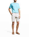 Peter Millar Seaside Summer Cotton And Modal-blend Jersey T-shirt In Blue