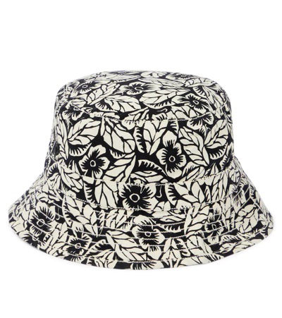 Bonpoint Kids' Floral-print Bucket Hat In Multicoloured