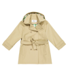 Bonpoint Aida Cotton Trench Coat In String