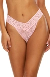Hanky Panky Original Rise Thong In Pink Lemonade