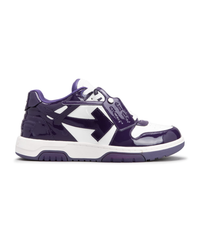 スニーカー Out Of Office Sneakers - OFF WHITE - Leather - Purple Off-White White & Purple Out Of Office Calf Leather Sneakers