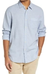 Rails Wyatt Relaxed Fit Plaid Button-up Shirt In Blue Melange