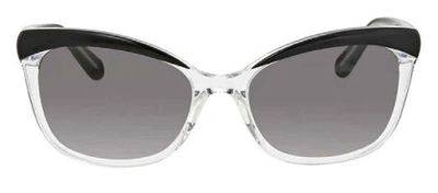 Kate Spade Amara/s Y7 0kax Cat Eye Sunglasses In Grey