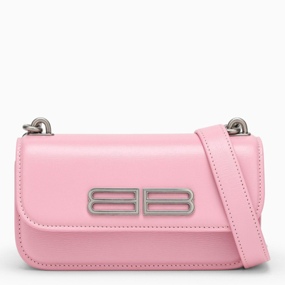 Balenciaga Pink Logo-plaque Small Cross-body Bag