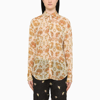 DSQUARED2 FLORAL-EMBROIDERED SHIRT