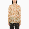 Dsquared2 Dsquared Women Crepe Shirt In Orange