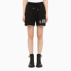 DSQUARED2 BLACK ICON-PRINT SHORTS