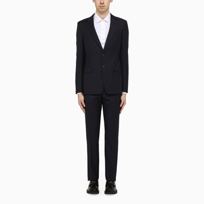 Prada Blue Wool Tailored Suit