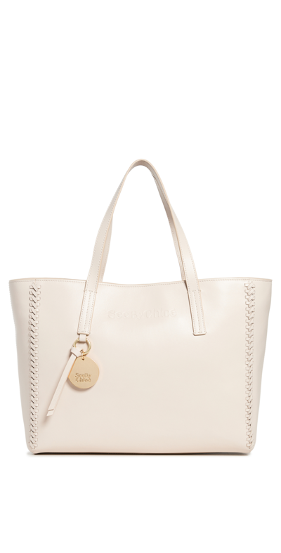 See By Chloé Tilda Leather Tote In Beige