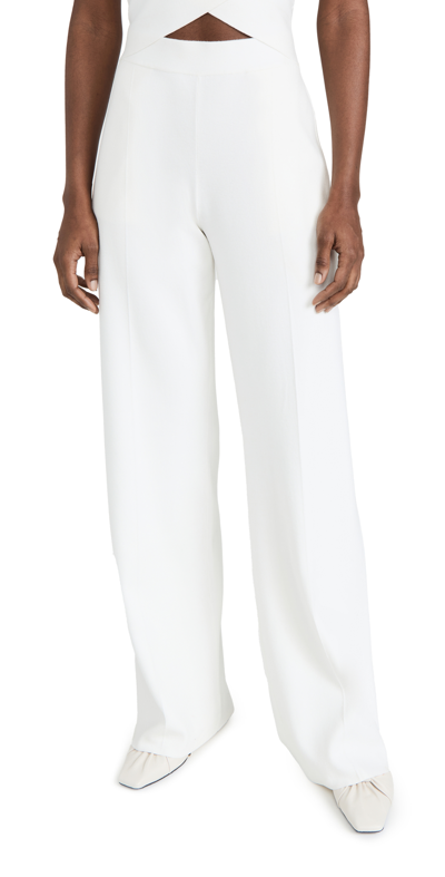 Altuzarra Hypnos Wide-leg Pants In Natural White