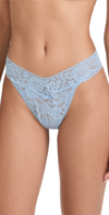 Hanky Panky Daily Lace Original Rise Thong In Grey
