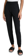Spanx The Perfect Petite Black Pant Cropped Flare Pants In Classic Black