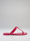 Patrizia Pepe Toe Strap Sandals In Fragola