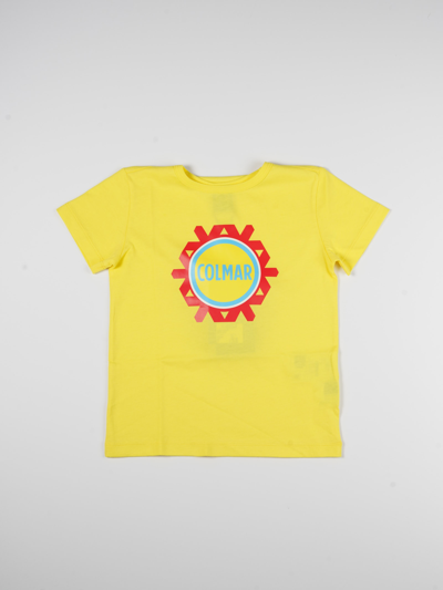 Colmar Kids' Light Down Jacket Jacket In Giallo