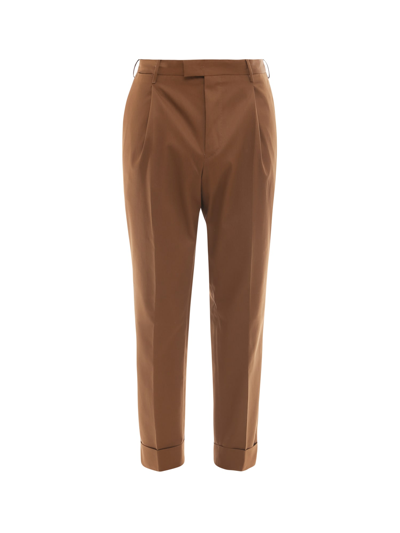 Pt01 Trouser In Brown