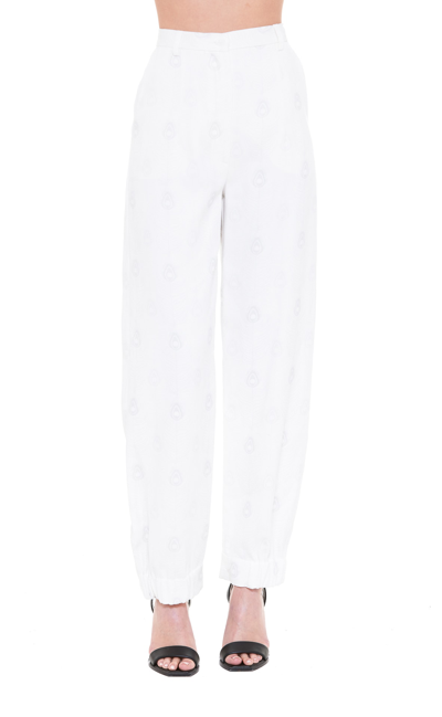 Dependance Trousers In White