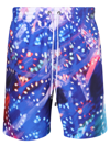 DOLCE & GABBANA LUMINARIE PRINT SWIM SHORTS