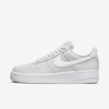 Nike Men's Air Force 1 '07 Shoes In Pure Platinum/white/white