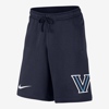 Nike Men's College Club Fleece Swoosh (villanova) Shorts In Blue