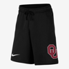 Nike Men's College Club Fleece Swoosh (oklahoma) Shorts In Black