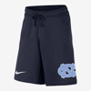 Nike College Club Fleece Swoosh Men's Shorts In Navy