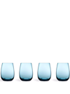 Nude Glassware Petroleum Green 16 In Blue