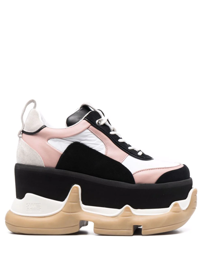Swear Air Revive Nitro Platform Trainers In Pink