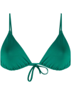 Eres Mouna Triangle Bikini Top In Cactus