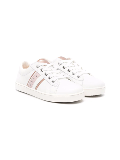 Geox Kids' Kathe Low-top Trainers In White