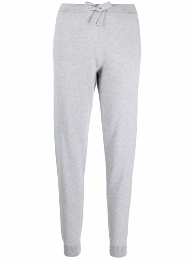 Paula Tapered-leg Cashmere Trousers In Grey