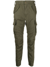 Alpha Industries Fitted Cargo Trousers In Green