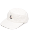 MONCLER QUILTED LOGO-PATCH CAP