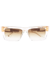 Dita Eyewear Rectangular-frame Glasses In White