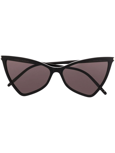 Saint Laurent Jerry Cat-eye Sunglasses In Black