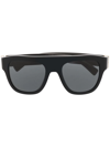 Dolce & Gabbana Oversized Square-frame Sunglasses In Black