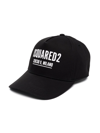 DSQUARED2 LOGO-PRINT BASEBALL CAP