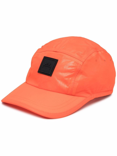 A-cold-wall* Logo贴花棒球帽 In Orange