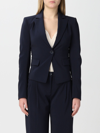 Patrizia Pepe Blazer  Woman Color Blue In Blue