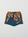 DOLCE & GABBANA SHORTS WITH MARBLED PRINT,C75067009