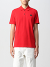 Paul & Shark Polo Shirts In Red