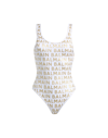 Balmain One-piece Swimsuits In White