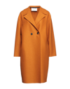 Harris Wharf London Coats In Ocher